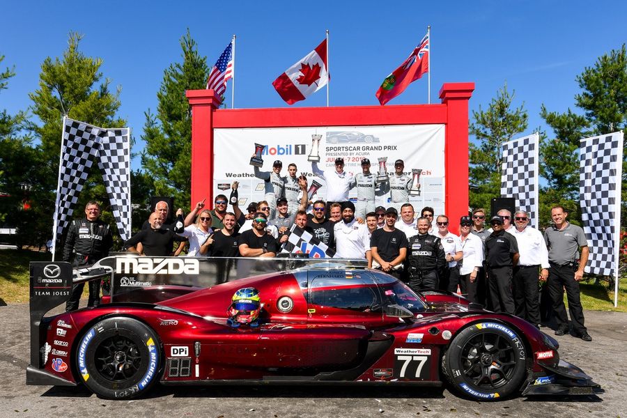 Mazda takes second straight 1,2 finish in the IMSA Sportscar Championship