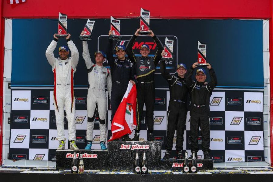 McCusker, Pflucker Win IMSA Prototype Challenge Race at Canadian Tire Motorsport Park