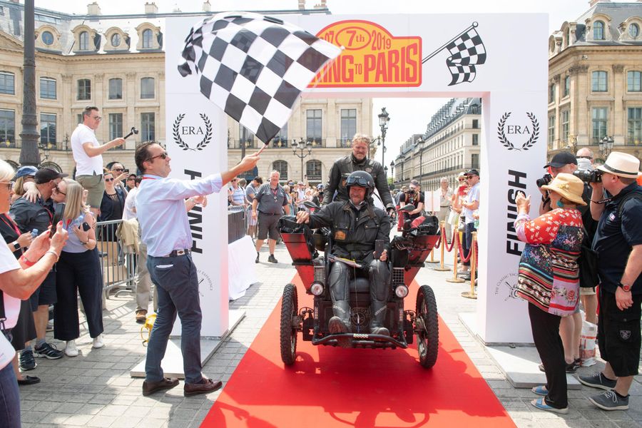 Gonnissen, Gelan lay ghost of Auguste Pons as 1907 Contal Mototri finishes P2P 112 years later