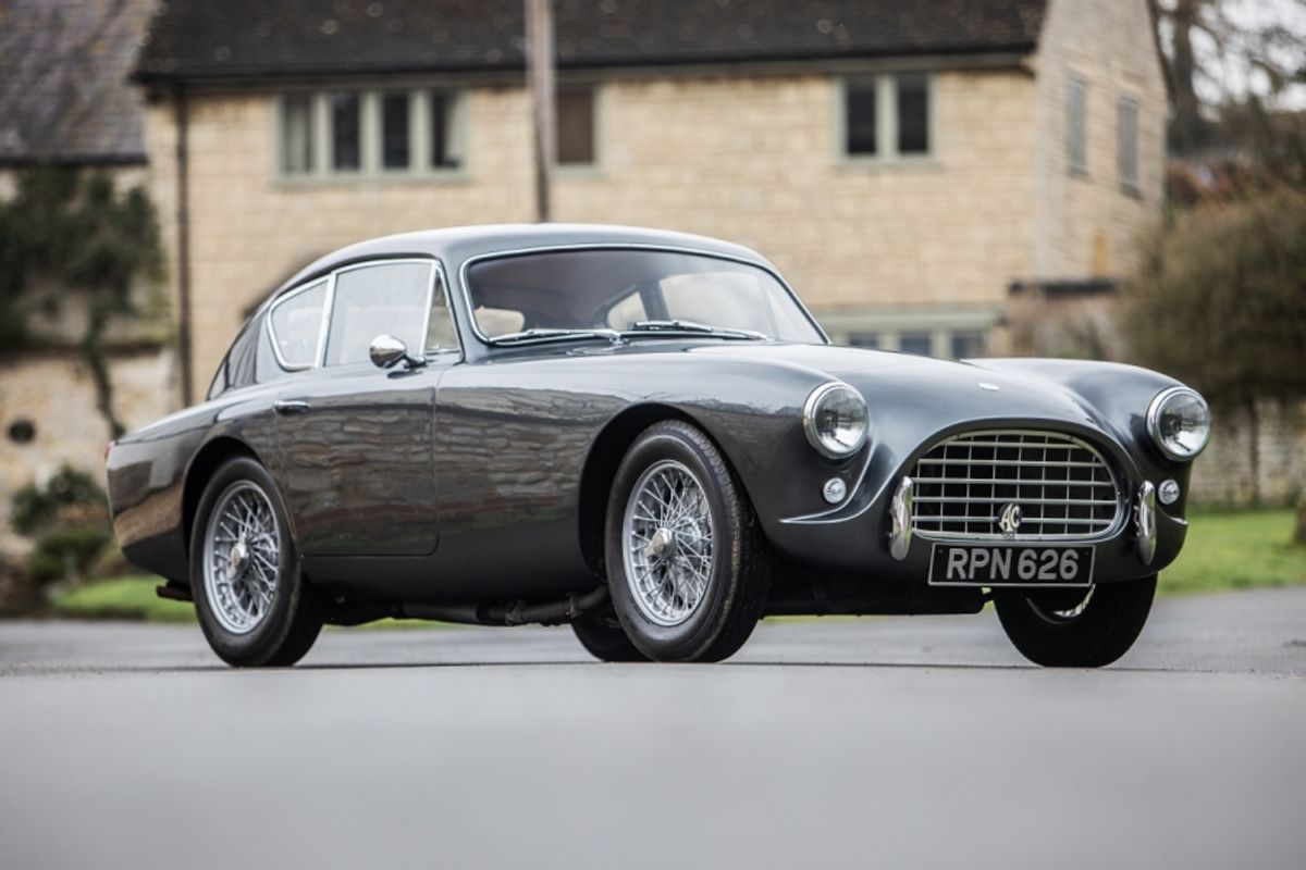 Classic British marques, Aston Martin, Jaguar and AC star at Silverstone Classic sale