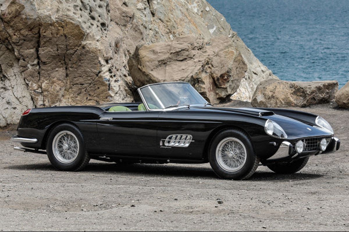 Prince’s 1958 Ferrari 250 GT Pinin Farina Cabriolet at Gooding's Pebble Beach sale