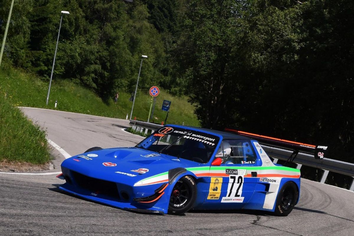 Storm hits Monte Bondone Hillclimb, and the classification