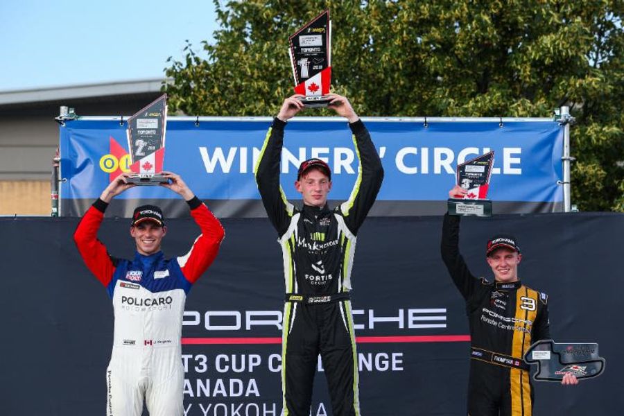 Challenging Weather Conditions No Match For De Angelis In Porsche GT3 Cup Challenge