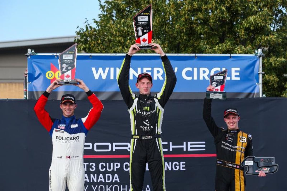 Challenging Weather Conditions No Match For De Angelis In Porsche GT3 Cup Challenge