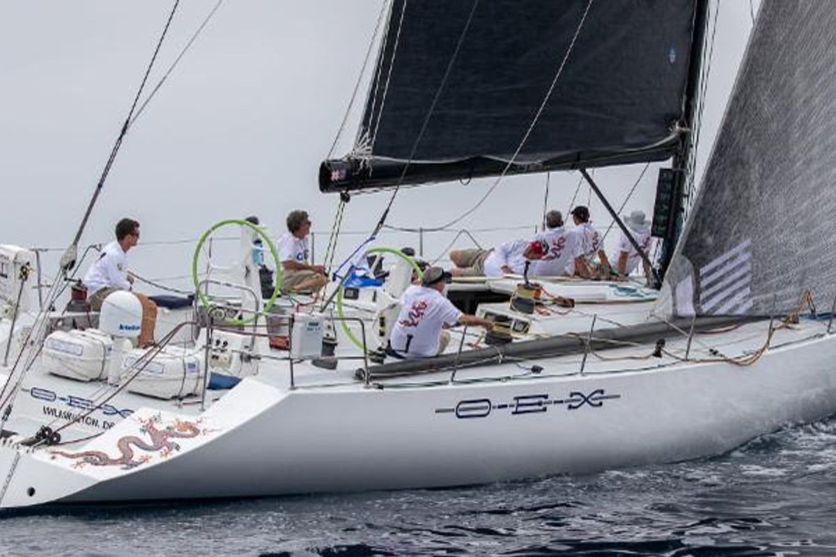 Rescue at sea in Transpac 50 Race