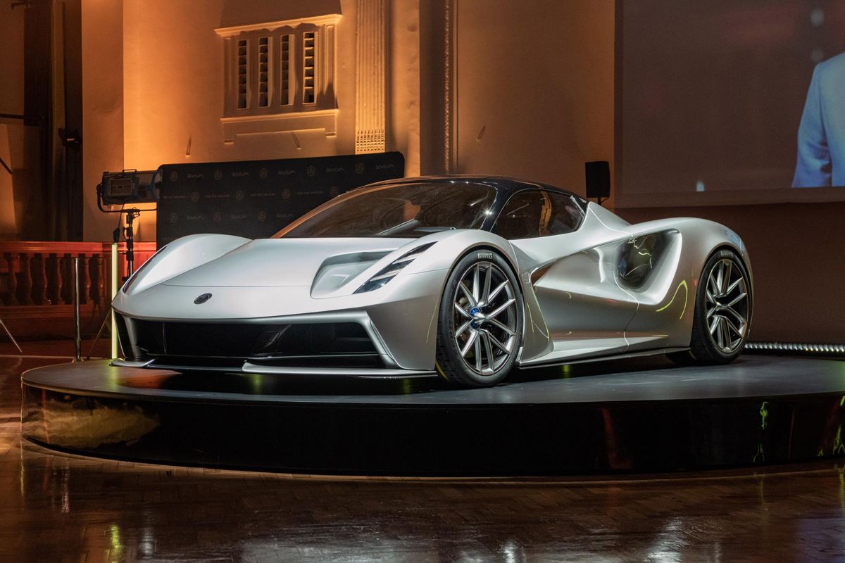 Lotus Evija, the world’s first all-electric British hypercar, makes world debut