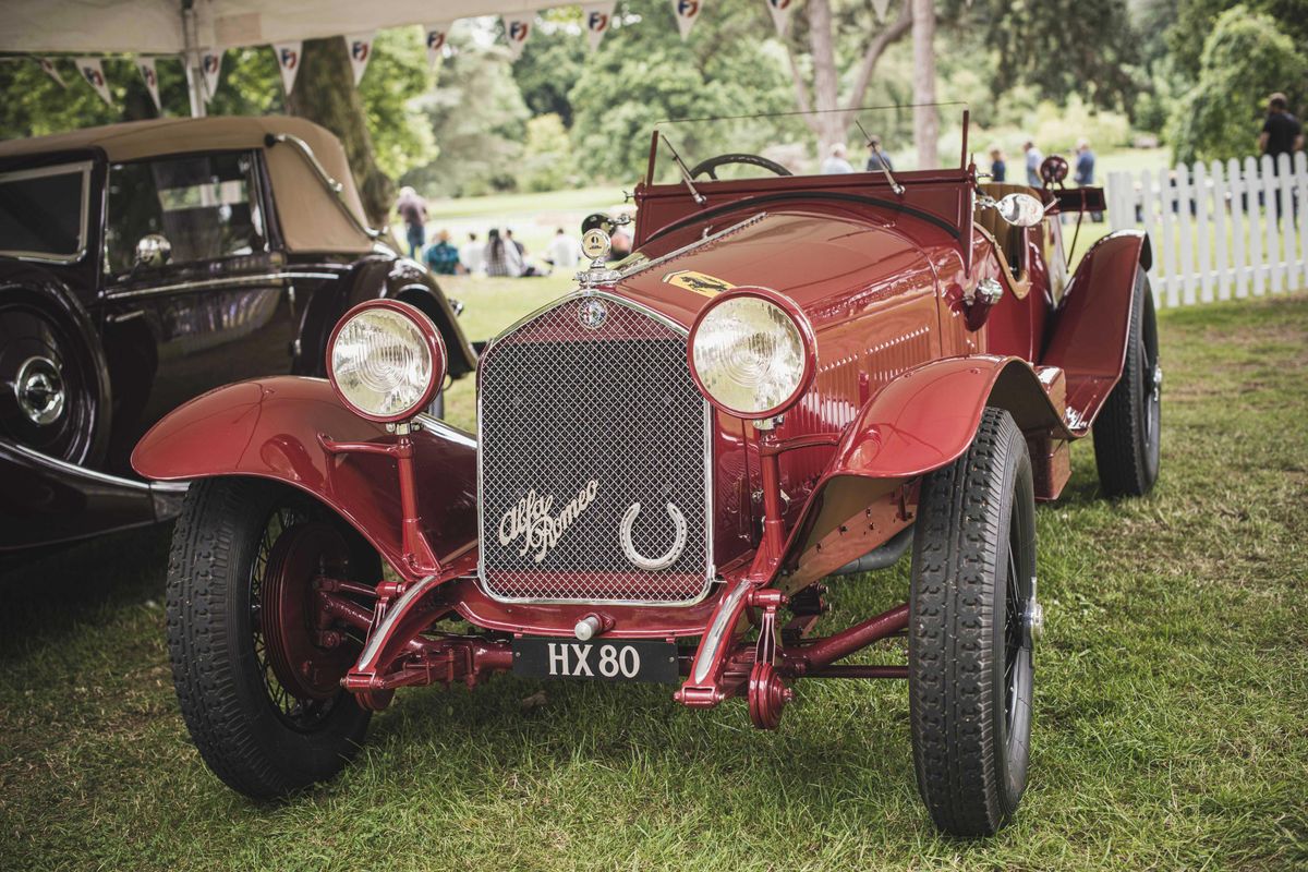 1931 Alfa Romeo 1750 6C crowned winner at Chateau Impney Concours