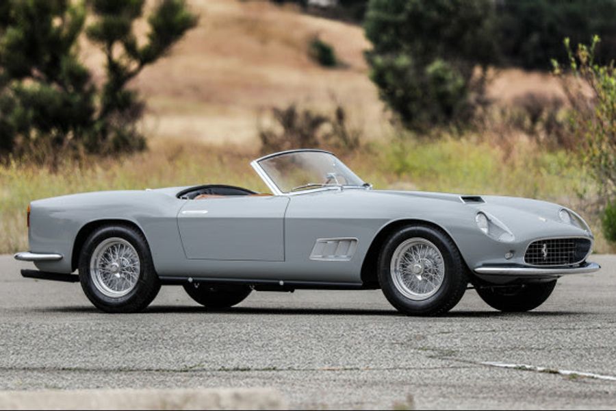 1958 Ferrari 250 GT LWB California Spider at Gooding's Pebble Beach auction
