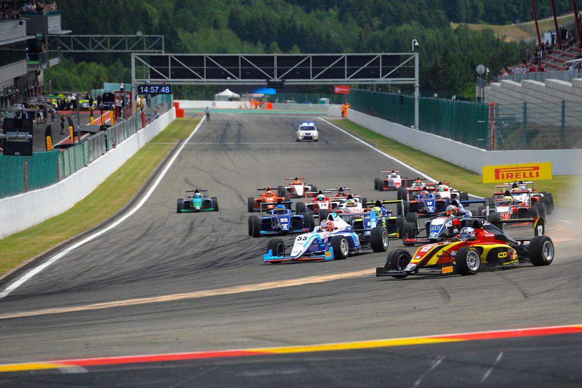  Varrone and Simmons the F3 winners on sensational Spa Sunday