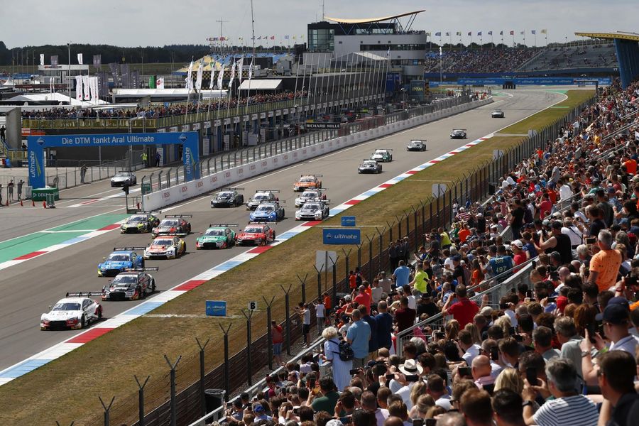 Mike Rockenfeller wins tyre thriller battle at Sunday’s DTM
