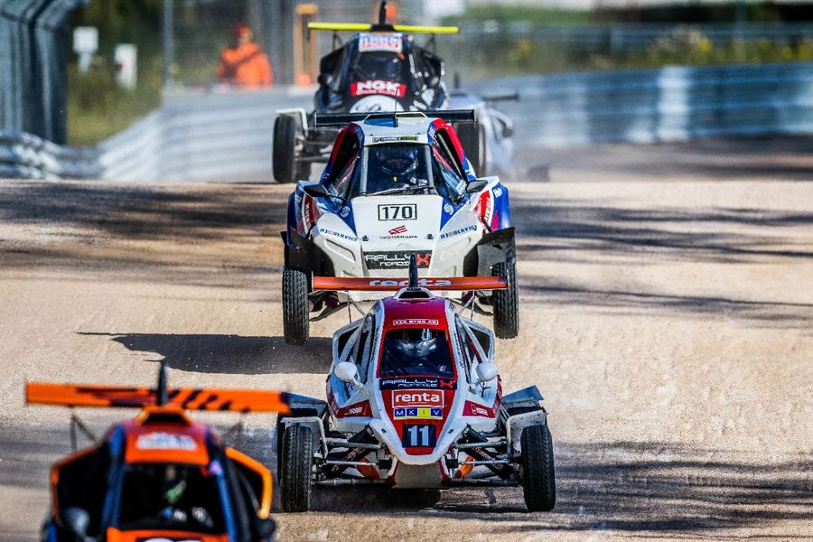 Titanic RallyX Nordic title fight reaches fever pitch at Finnskogbanen
