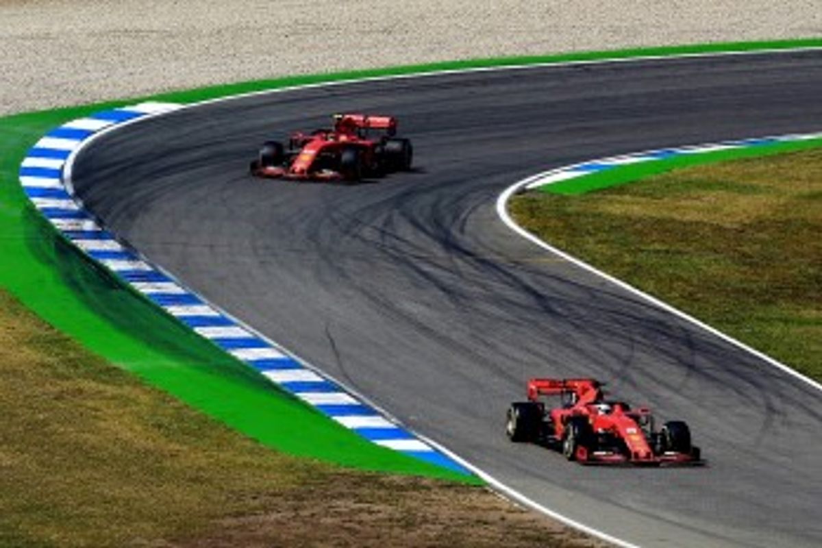 Disastrous double failure for Ferrari in German GP qualifying