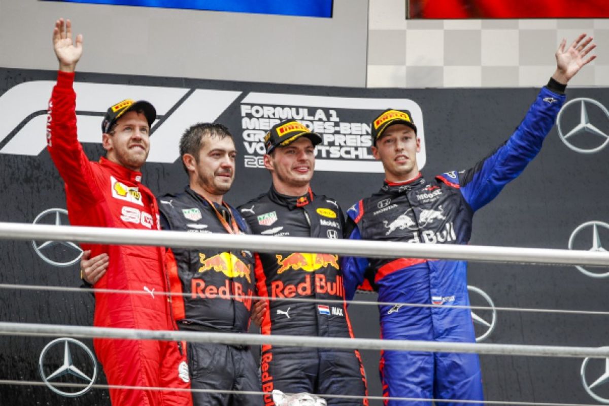 Verstappen wins incident packed German GP, disastrous home race for Mercedes