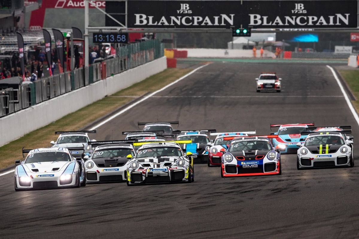 Successful Spa GT2 debut with Egidio Perfetti as winner in the Porsche 935