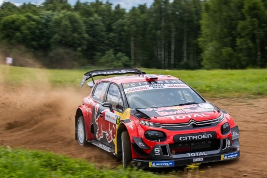 Citroen C3 WRC all set for roller coaster Rally Finland