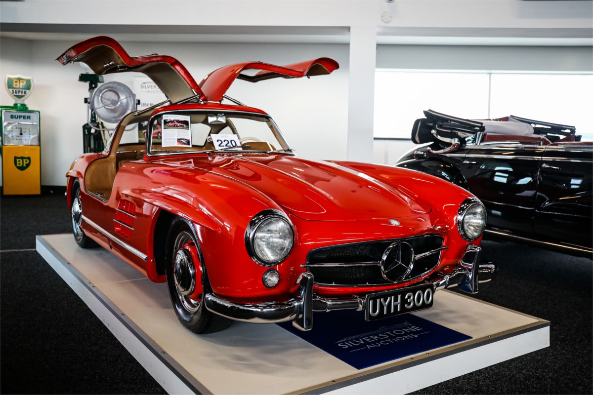 Oustanding sale for Silverstone Auctions as Mercedes Gullwings soar, results