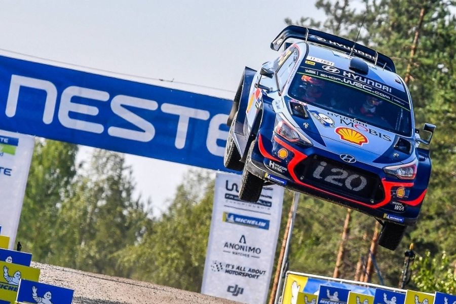 WRC’s big three resume thrilling title fight on Rally Finland