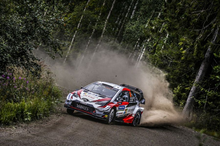 Home hero Latvala grabs slim opening lead in Rally Finland thriller