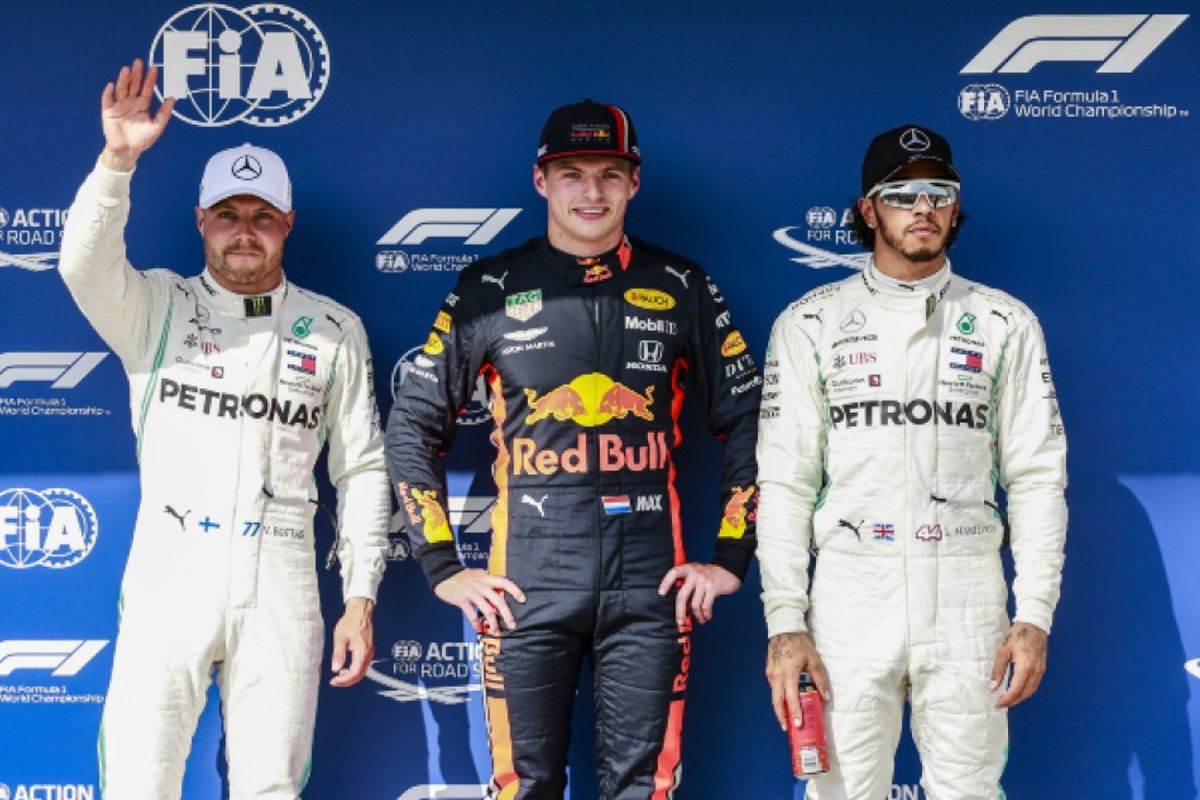 Verstappen takes maiden F1 pole at the Hungarian Grand Prix