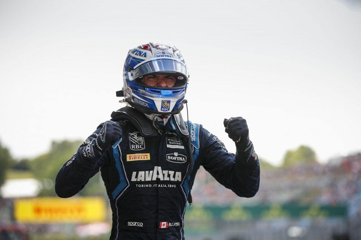 Latifi takes F2 Race of Hungary Feature Race Win