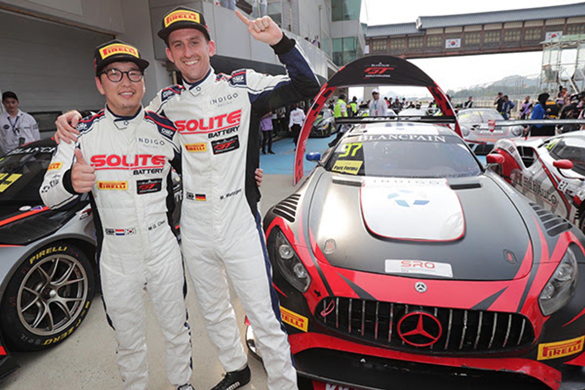 Indigo's Choi and Metzger fight back for Blancpain Asia home win at Yeongam