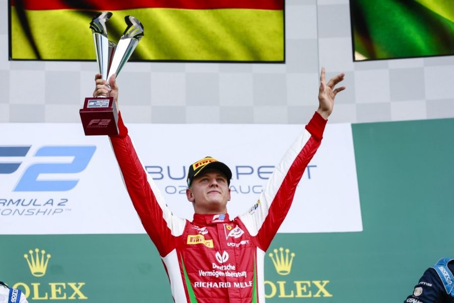 Mick Schumacher storms to maiden F2 victory in Race of Hungary Sprint