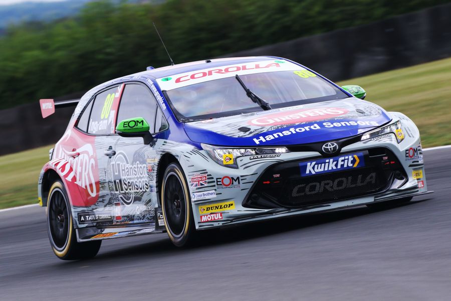 Ingram kick-starts second half of BTCC campaign on top step of the podium