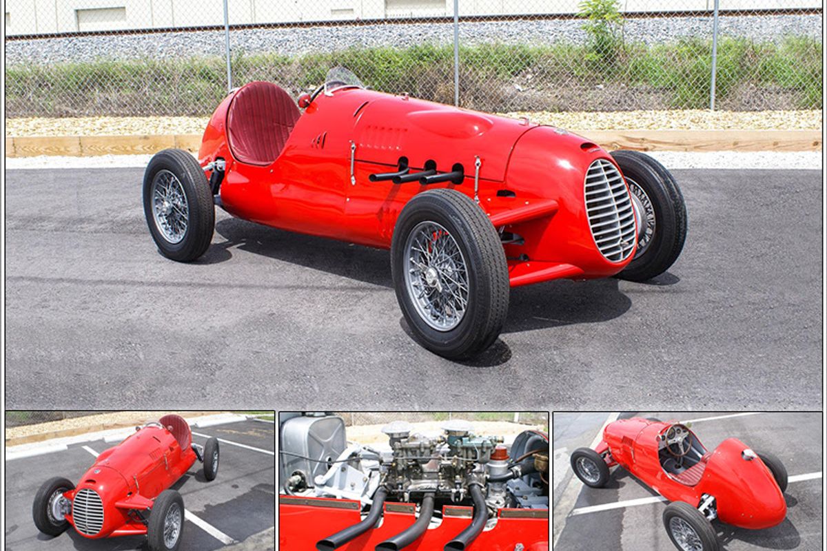 Documented 1947 Cisitalia D46 Monoposto to be sold at the Pacific Grove Auction