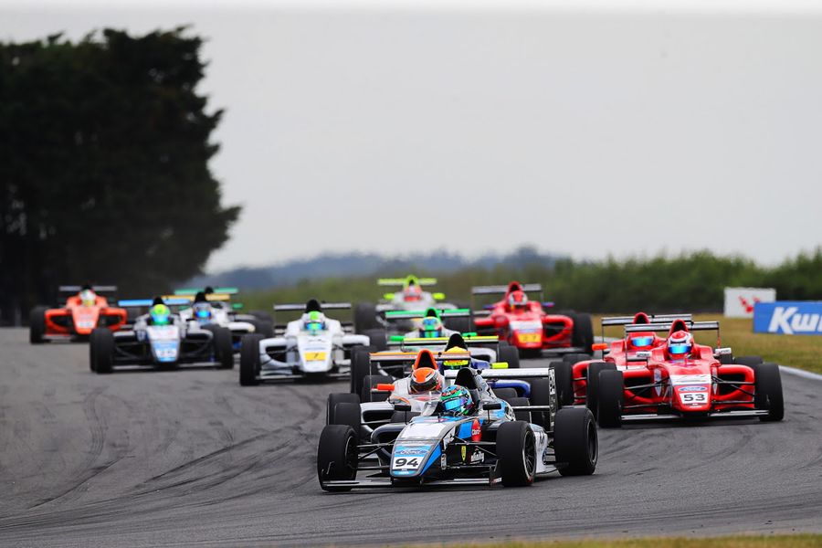 Alvarez takes Double British F4 Victory