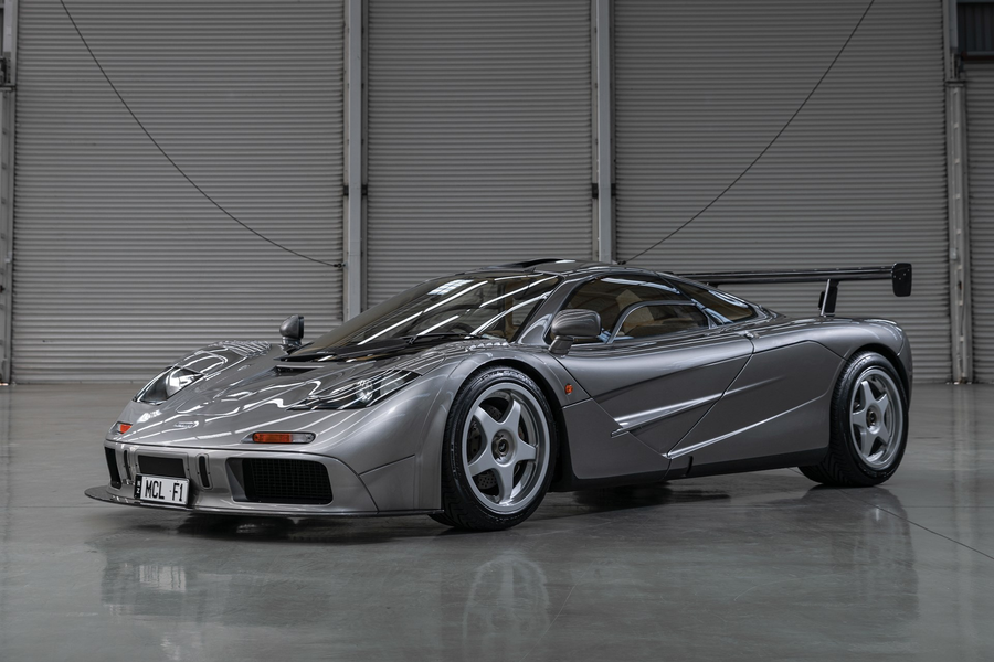 1994 McLaren F1 LM-Spec at Sotheby's Monterey auction Est $21,000,000-$23,000,000
