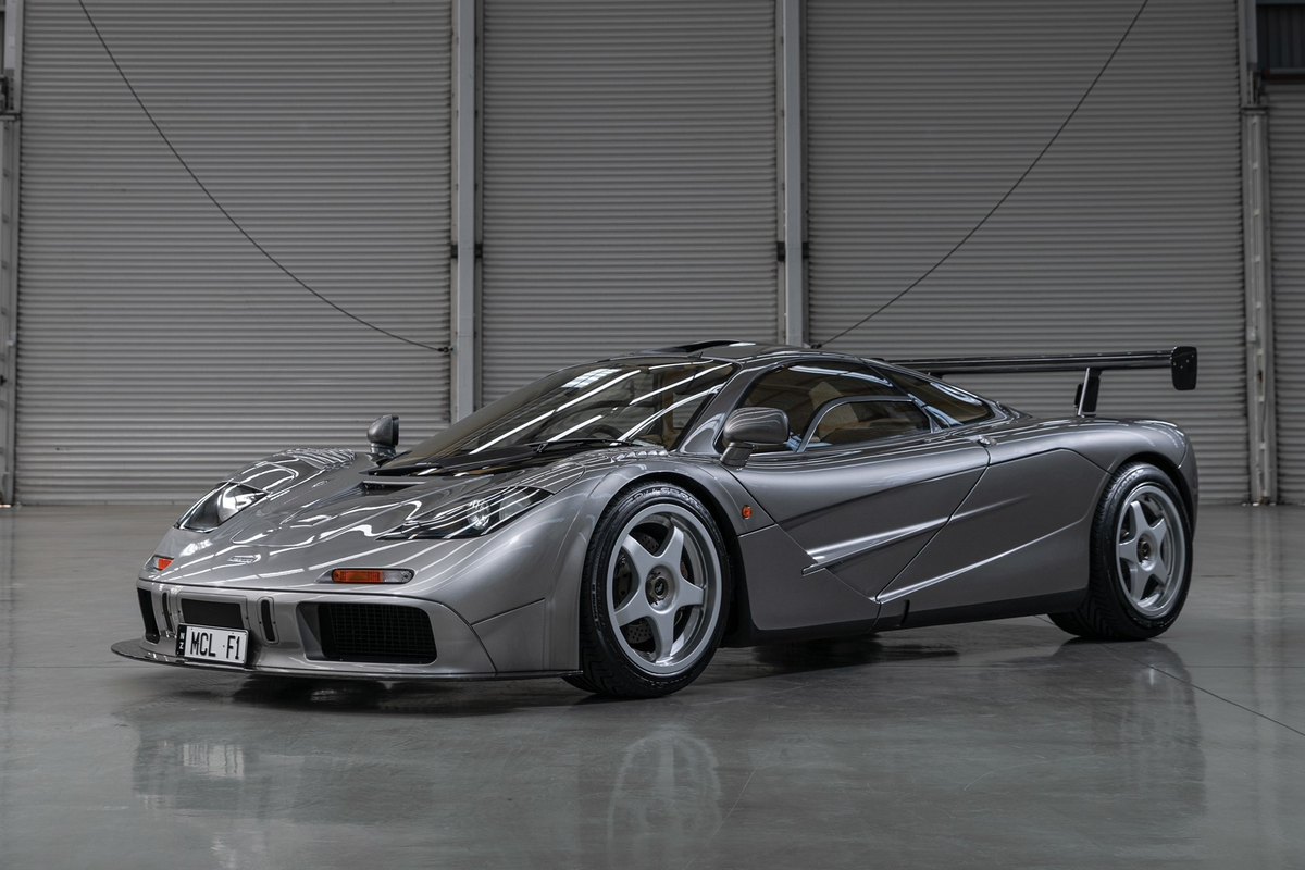 1994 McLaren F1 LM-Spec at Sotheby's Monterey auction Est $21,000,000-$23,000,000
