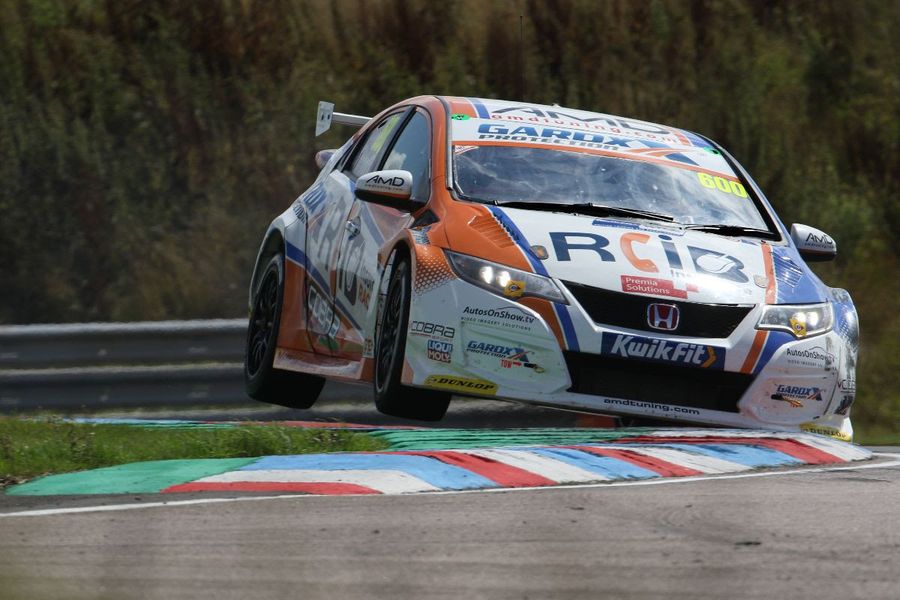 Sam Tordoff takes Thruxton BTCC pole double