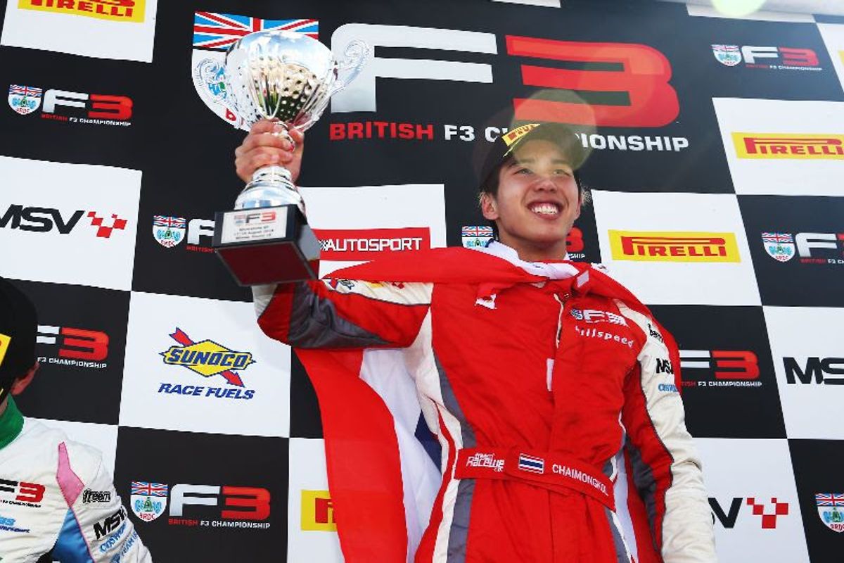 Chaimongkol becomes 13th different F3 winner with Silverstone triumph
