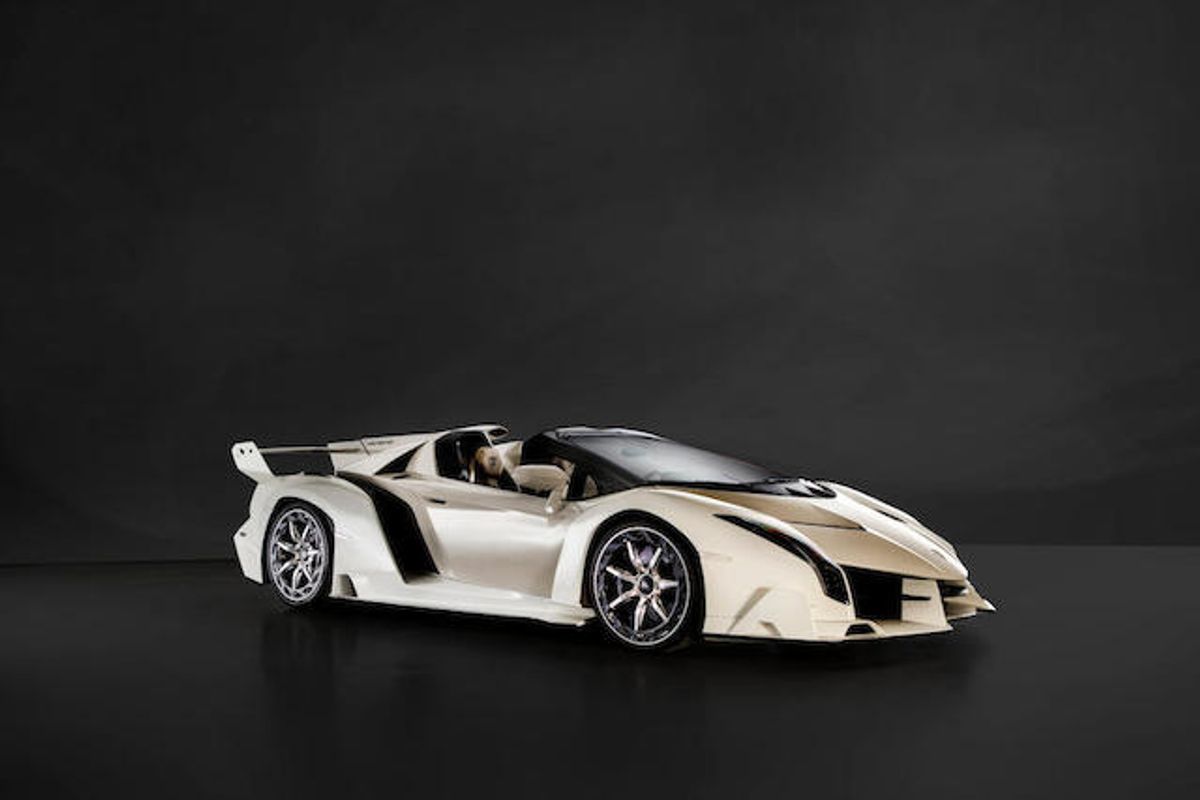 2014 Lamborghini Veneno Roadster at Bonhams Bonmont Sale