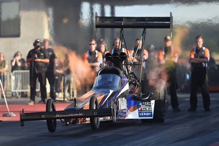 Maja Udtian takes maiden European Drag Racing in Sweden