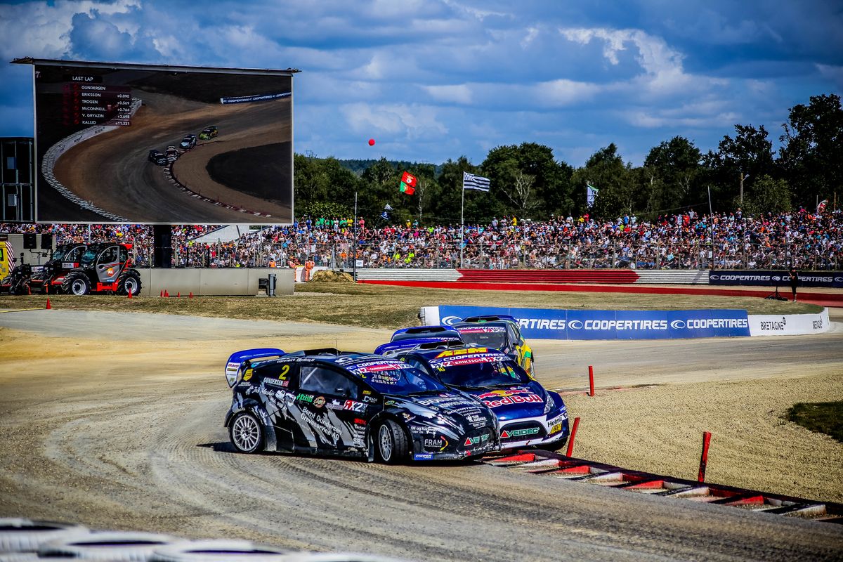 Gundersen pips Eriksson in drama-fuelled French RX2 final