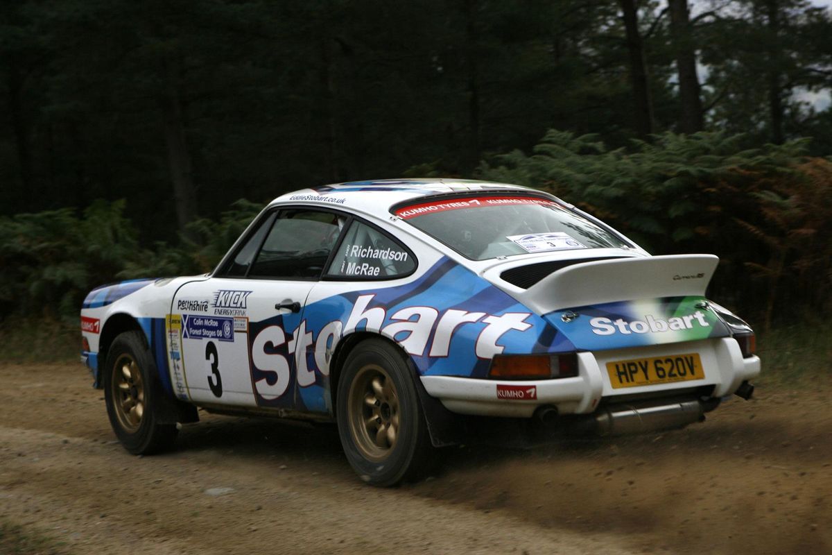 Jimmy McRae returns to Wales Rally GB in a Porsche 911