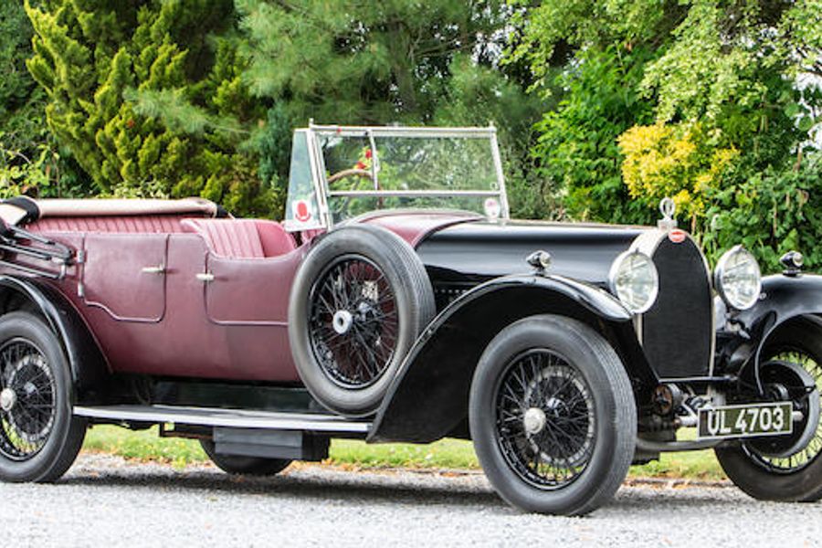 Bugatti Type 44 Tourer Sold for £293,250 at Bonhams, results
