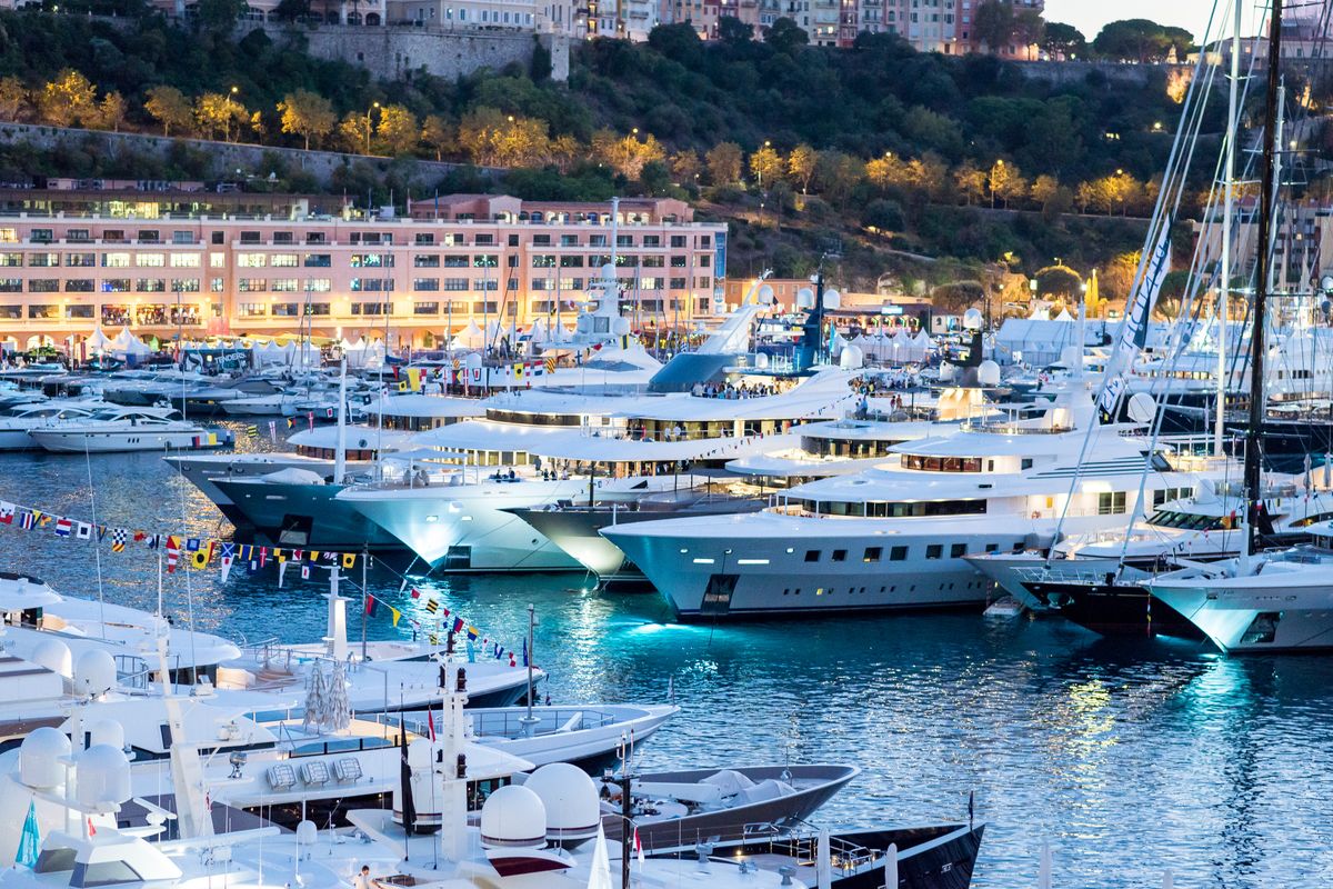 Holding the 143m winning lottery ticket, then head to the Monaco Yacht Show