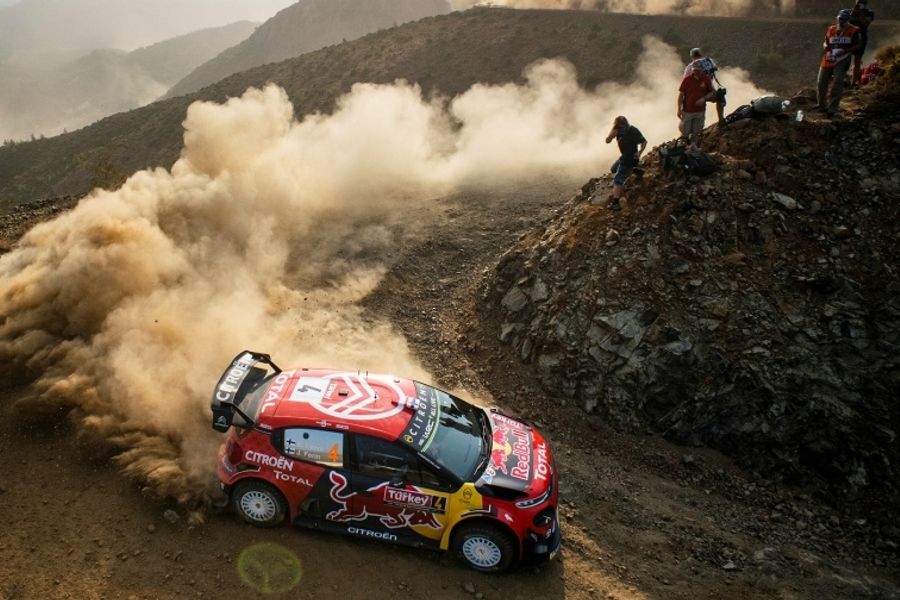 Lappi leads Ogier to head Citroën 1,2 on Rally Turkey opener