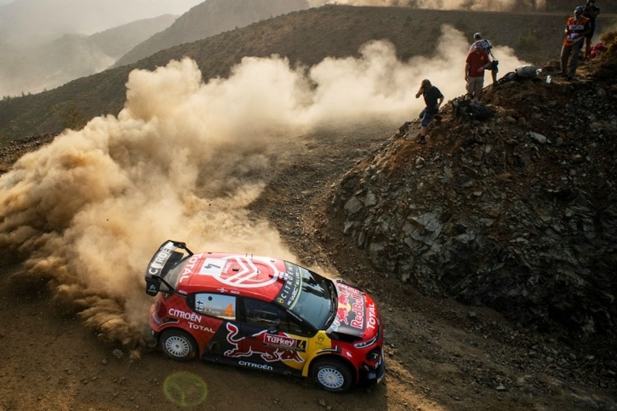 Lappi leads Ogier to head Citroën 1,2 on Rally Turkey opener