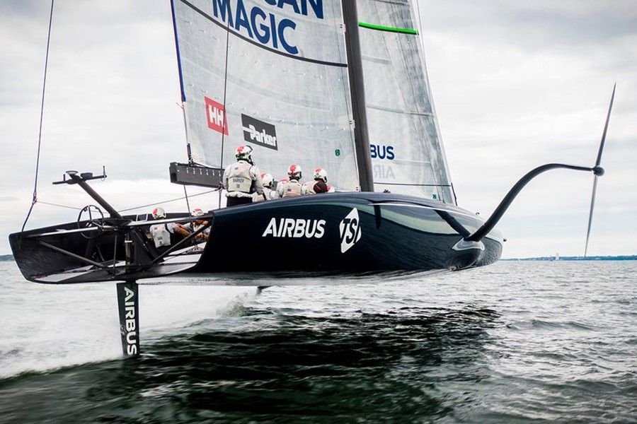 American Magic's Defiant AC75 ready for America's Cup prologue - the Prada Cup