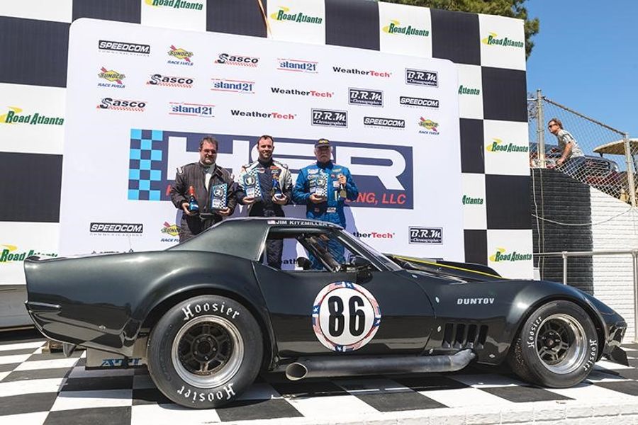 The 43rd Historic Sportscar Racing Mitty at Michelin Raceway Road Atlanta Celebrates Corvette