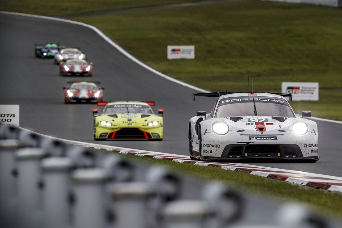 Porsche defends WEC championship lead with podium in Japan