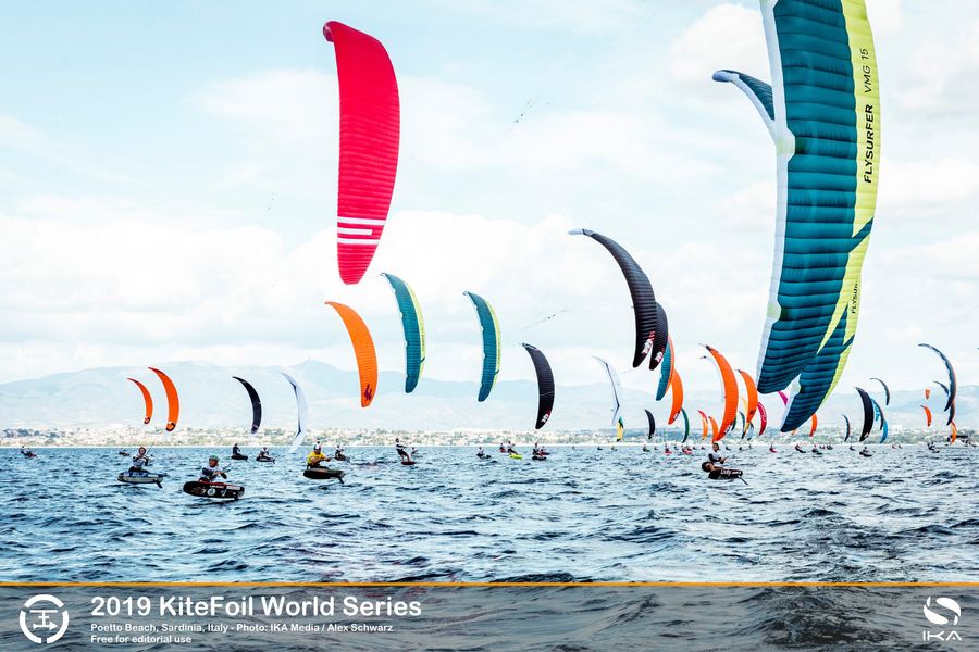 Mazella clinches second KiteFoil world title at Cagliari series finale