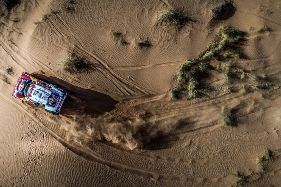 Nasser Al-Attiyah leads Rallye du Maroc, Sainz takes stage win