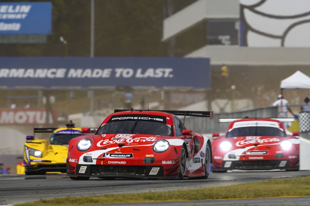 Porsche wins all titles at the Petit Le Mans Road Atlanta finale