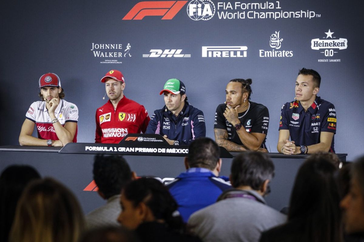 Mexican Grand Prix Drivers' Conference