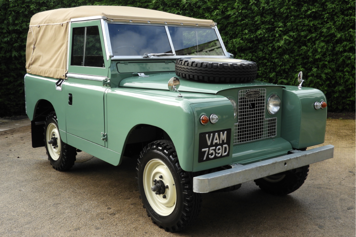 1966 Land Rover Series 2A Soft Top on offer at CCA auction
