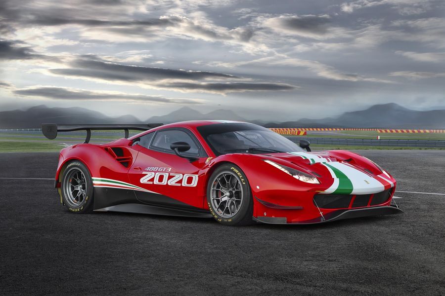 Ferrari 488 GT3 EVO 2020 for international GT unveiled